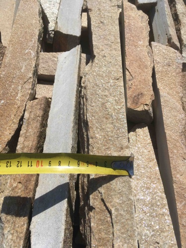 Горбушка златолит золотистый для облицовки купить в Ленинградской области