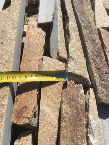 Горбушка златолит золотистый для облицовки купить в Ленинградской области