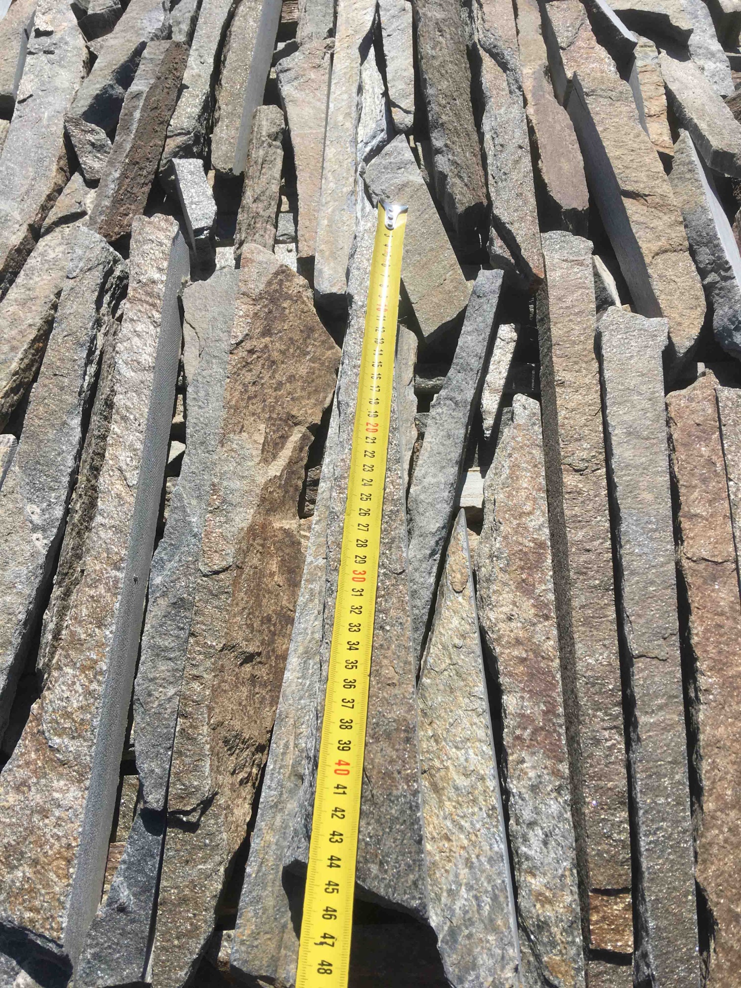 Горбушка златолит мультиколор для облицовки купить в Ленинградской области