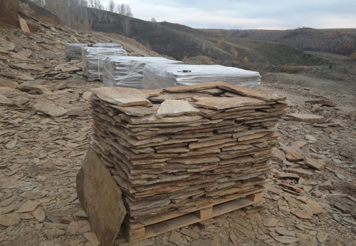 Плитняк кора дерева для цоколя, отмостки купить в Ленинградской области