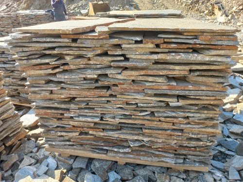 Плитняк серицит облицовочный 10-20мм купить в Ленинградской области