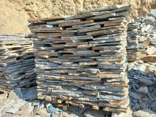 Плитняк серицит облицовочный 10-20мм купить в Ленинградской области